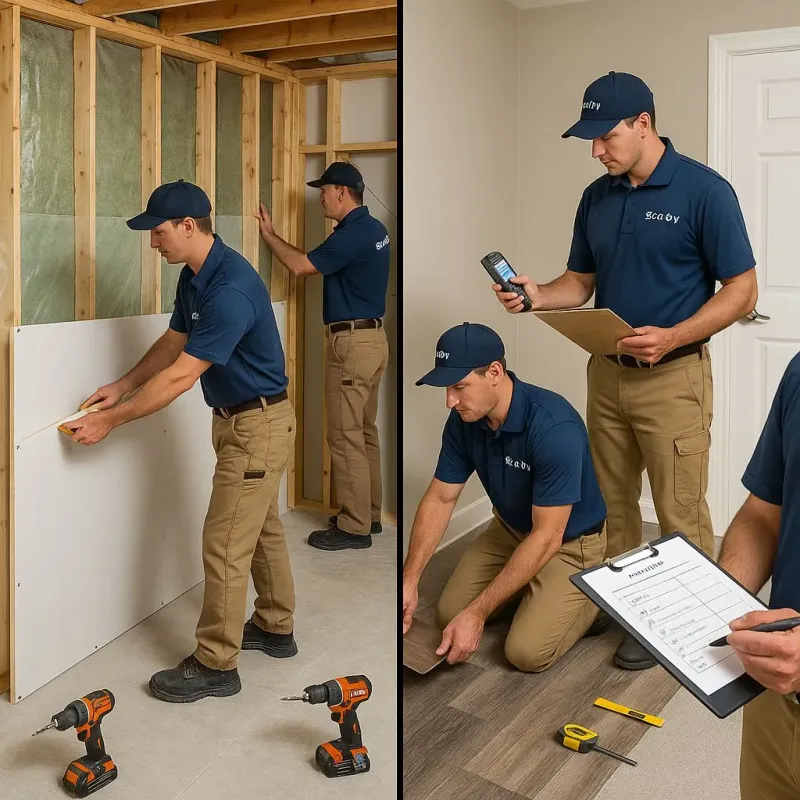 Repairs and Reconstruction process in South Amherst, MA